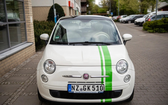 Fiat 500 cena 18900 przebieg: 157000, rok produkcji 2009 z Szczecin małe 529